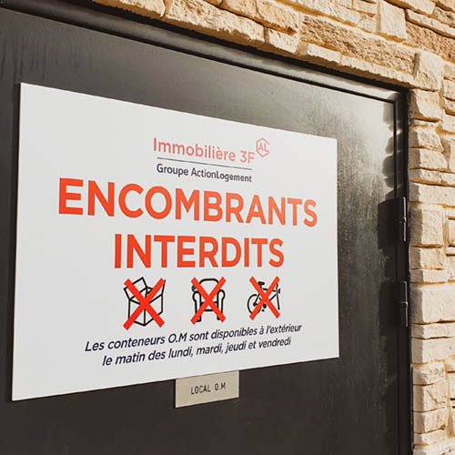 Encombrants interdit à Plaisir