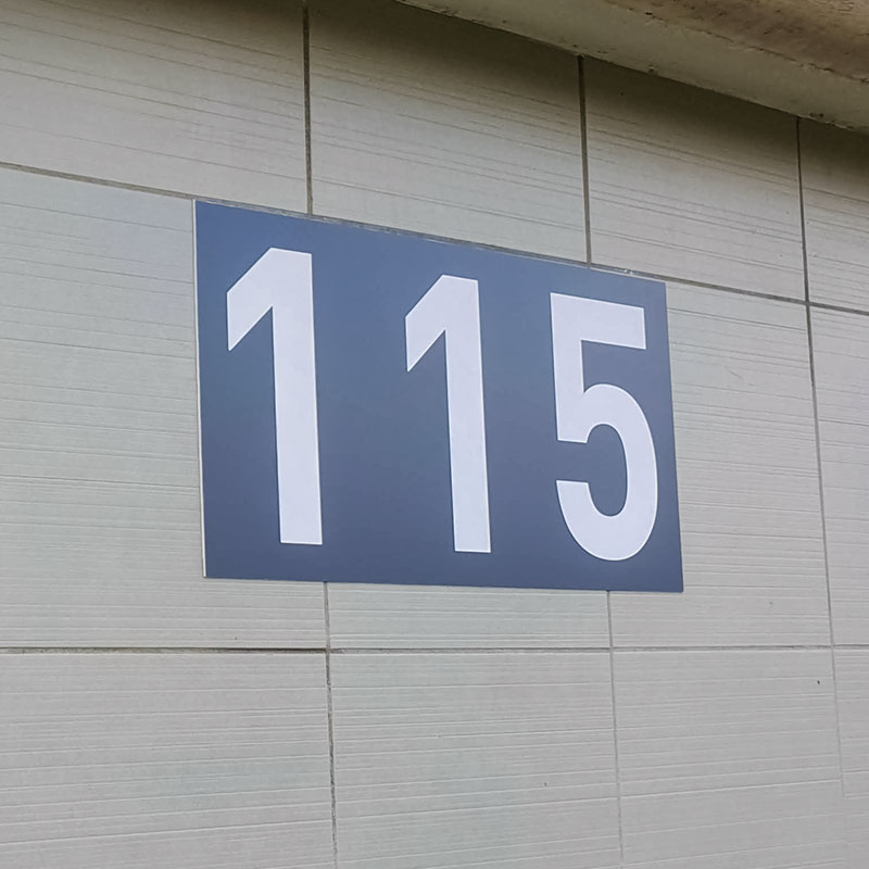Numéro de bâtiment Poissy